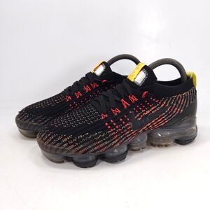 Nike Air Vapormax Flyknit 3 Athletic Running Shoe Womens Size 7 AJ6910-009 Black